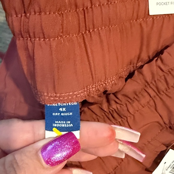 Old Navy Women’s  Rust Pants Stetchtech SZ 4X - Picture 3 of 3